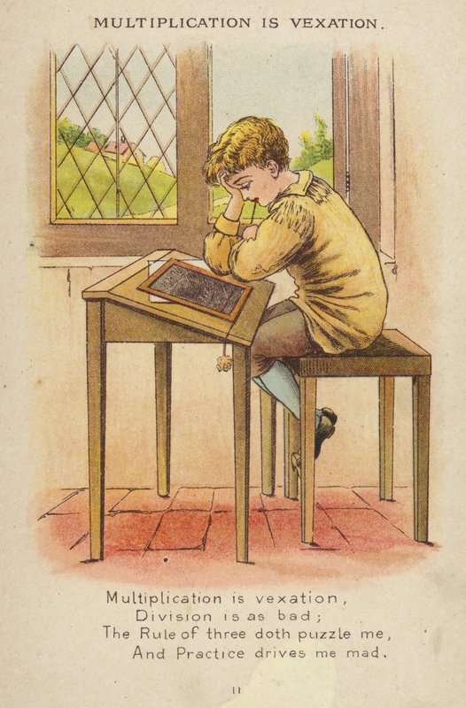 Tekerleme: Çarpma Sıkıntıdır (chromolitho) by Constance Haslewood