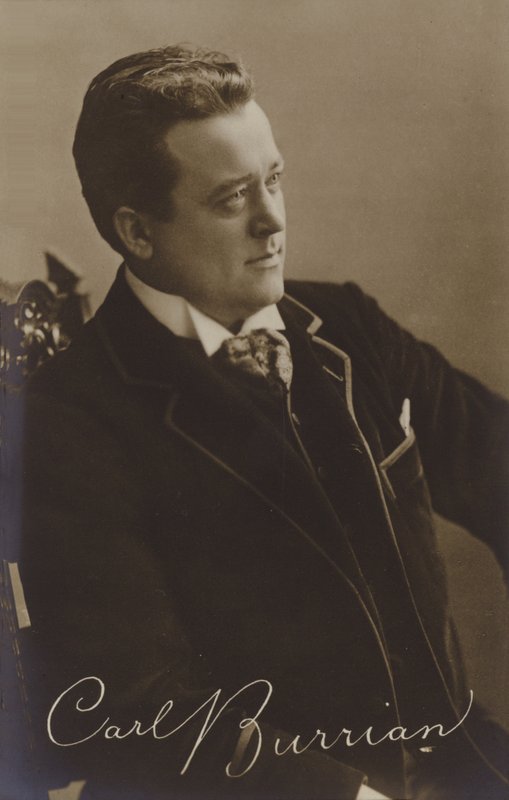 Carl Burrian, Çek opera tenoru (1870-1924) by Czech Photographer