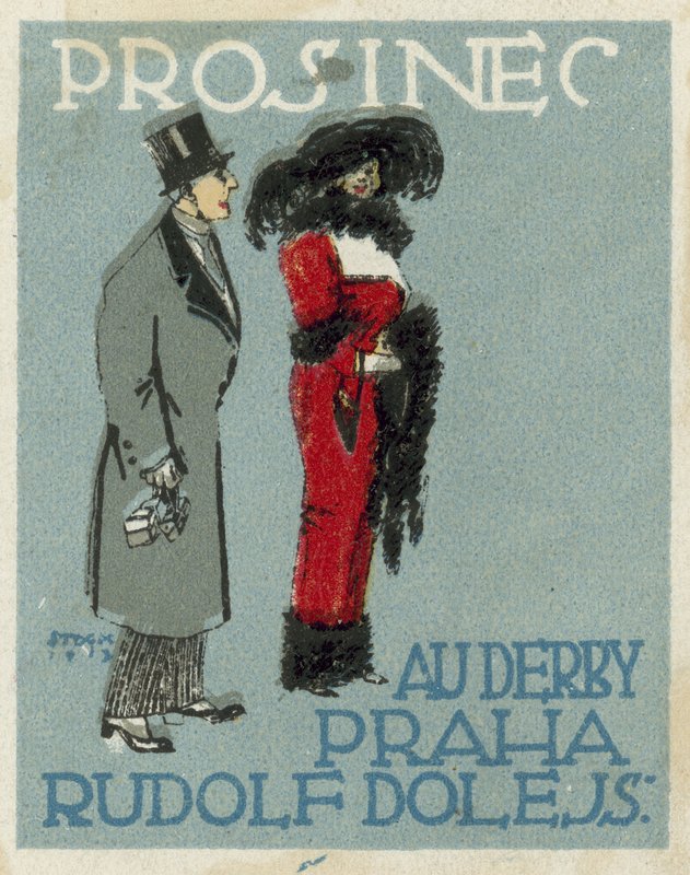 ARALIK AYI. Au Derby Rudolf Dole modası, Prag by Czech School