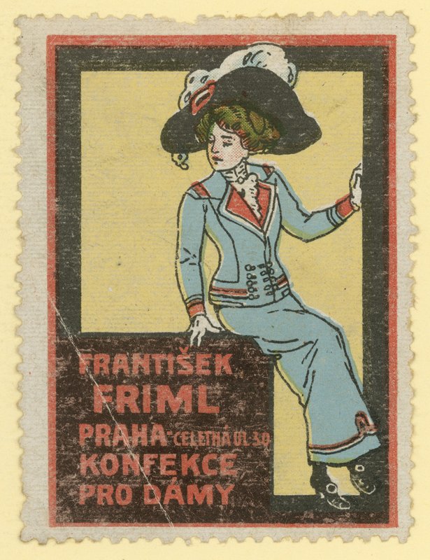 Frantisek Friml bayan giyim, Prag by Czech School