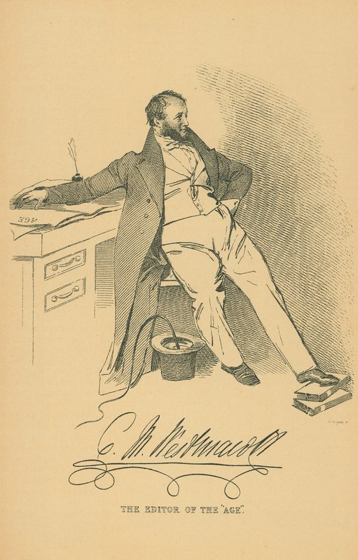 Charles Malloy Westmacott by Daniel Maclise