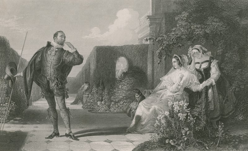 Malvolio, On İkinci Gece by Daniel Maclise