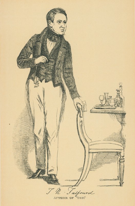 Bay Serjeant Talfourd by Daniel Maclise