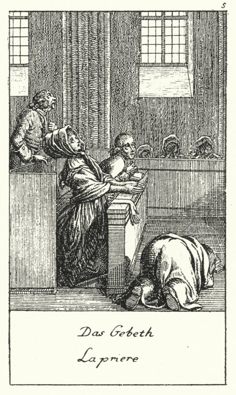 Dua (gravür) by Daniel Nikolaus (after) Chodowiecki