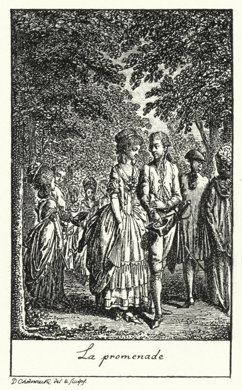 ವಾಕಿಂಗ್ (ಕೆತ್ತನೆ) ಟರ್ಕಿ by Daniel Nikolaus (after) Chodowiecki