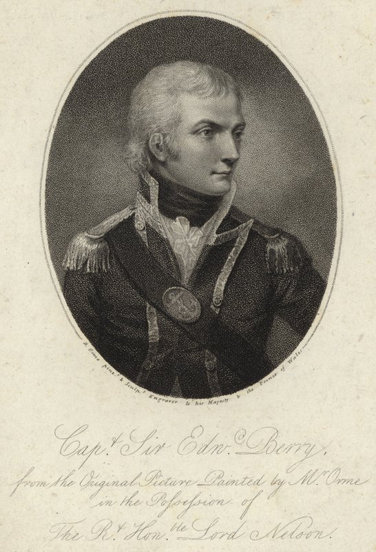 Kaptan ve Sir Edward Berry by Daniel Orme