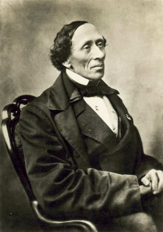 Hans Christian Andersen by Danish Photographer