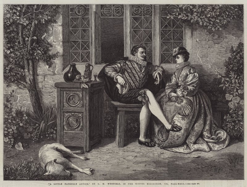 ಎ ಲಿಟಲ್ ಫಾದರ್ಲಿ ಅಡ್ವೈಸ್ ಟರ್ಕ್ by David Wilkie