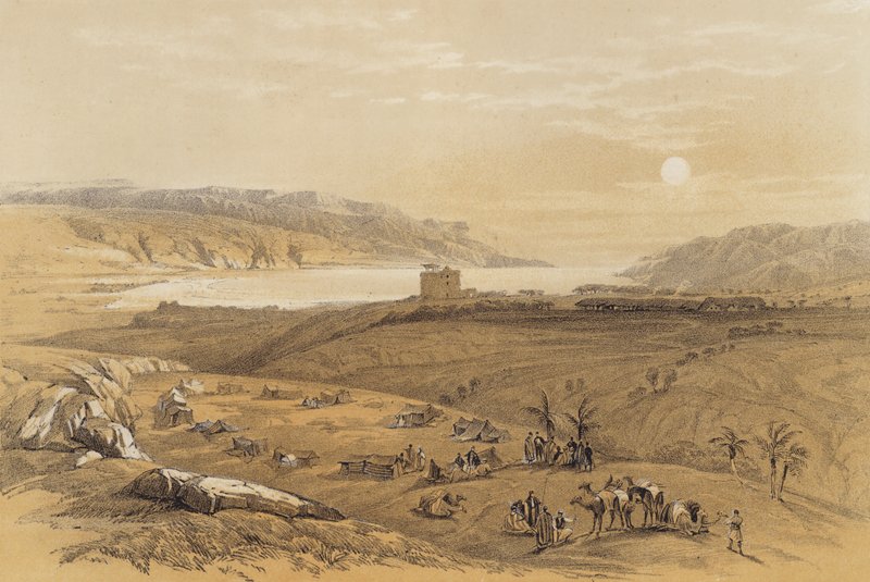 Jericho (renkli taş) by David (after) Roberts