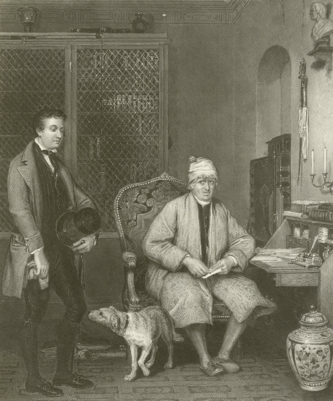 The Letter of Introduction  by David Wilkie