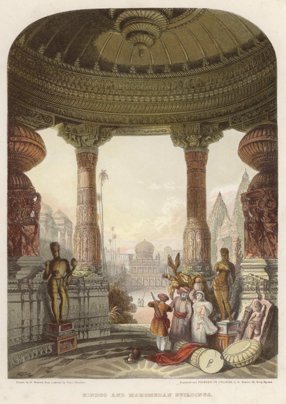 Hindu ve Mahomedan Binaları by David after Roberts