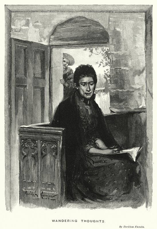 Gezici Düşünceler (gravür) by Davidson Knowles