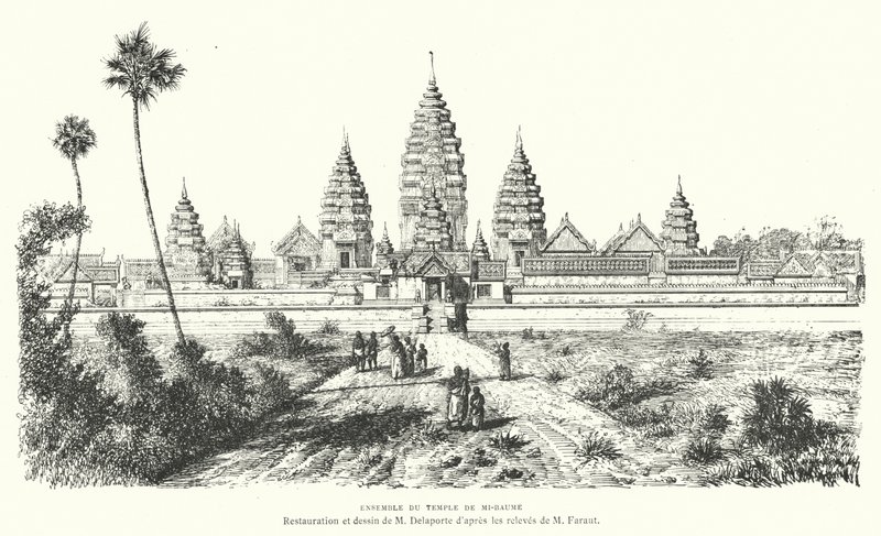 Doğu Mebon by Delaporte (after)