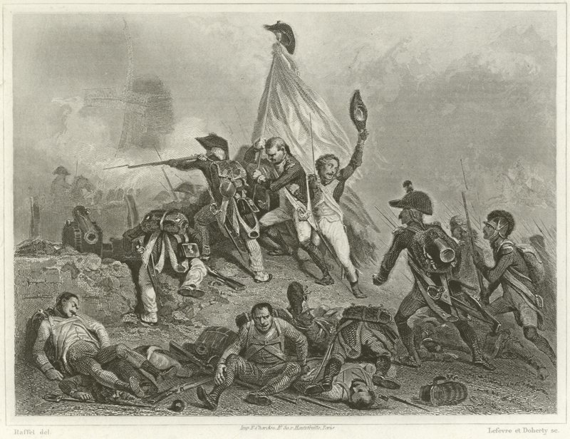 Jemappes Savaşı by Denis Auguste Marie Raffet