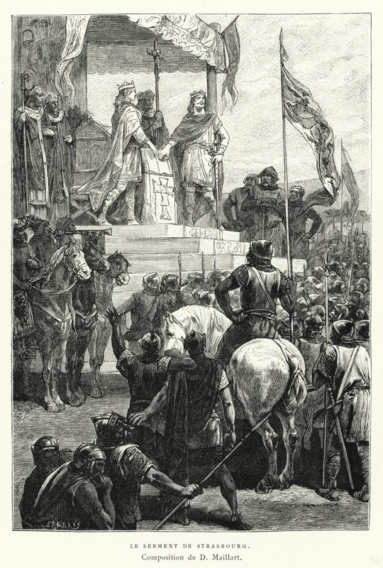 Strazburg Yemini (gravür) by Diogene Ulysse Napoleon Maillart