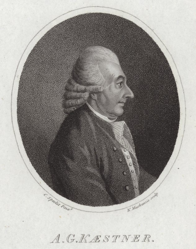 Abraham Gotthelf Kästner by Dutch School