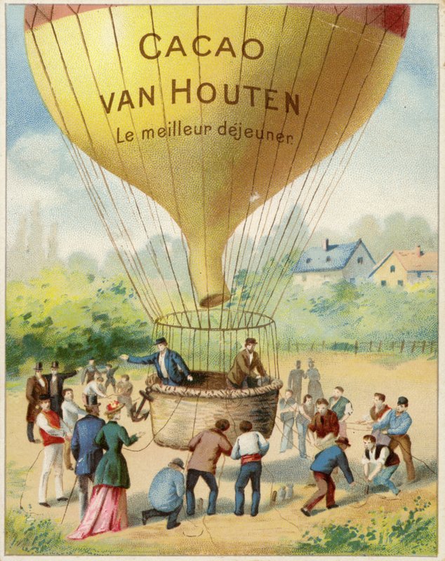 Balon yükselmek üzere by Dutch School