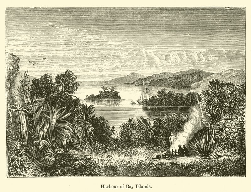 Harbour of Bay Islands  by E. Jennings
