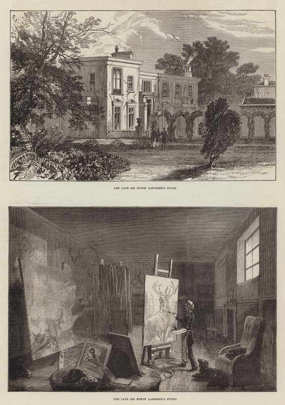 Landseer'ın Evi by Ebenezer Newman Downard