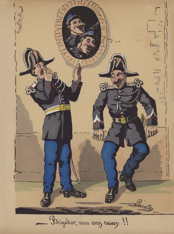 Tuğgeneral, haklısın!! (renkli taş) by Edmond Lavrate