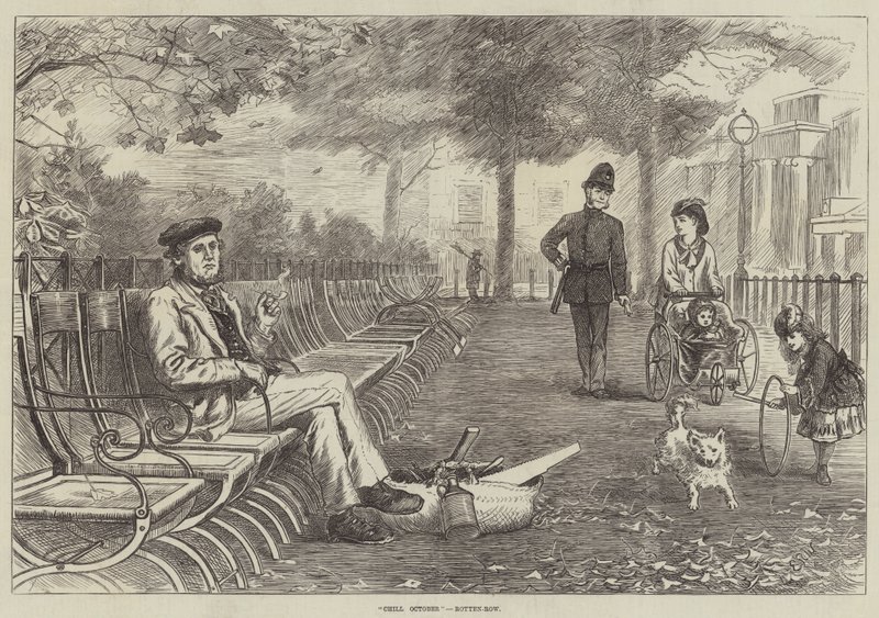 Soğuk Ekim, Rotten-Row by Edmund Richard White