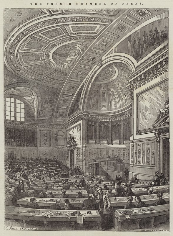 Fransız Akranlar Odası by Edouard Renard