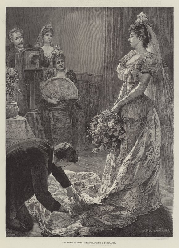ಡ್ರಾಯಿಂಗ್-ರೂಮ್, ಚೊಚ್ಚಲ ಟರ್ಕಿಯ ಛಾಯಾಚಿತ್ರ by Edward Frederick Brewtnall