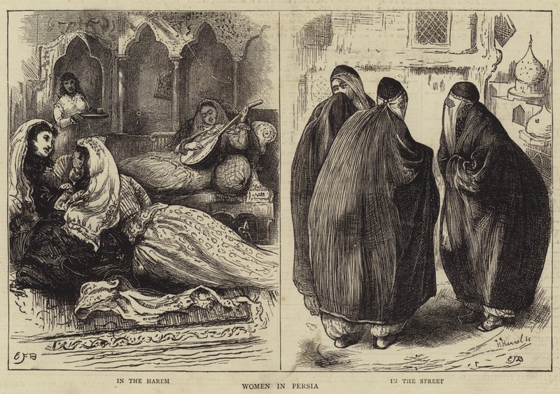 ಪರ್ಷಿಯಾ ಟರ್ಕಿಯಲ್ಲಿ ಮಹಿಳೆಯರು by Edward Frederick Brewtnall