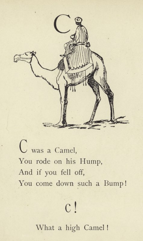 C harfi by Edward Lear