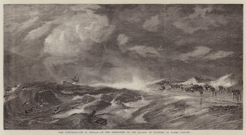 Cankurtaran Teknesi by Edward Duncan