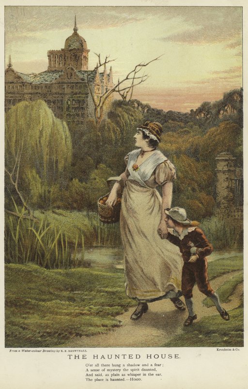 Kuramya Druid - Igitambo cyabantu (gravure) by Edward Frederick Brewtnall