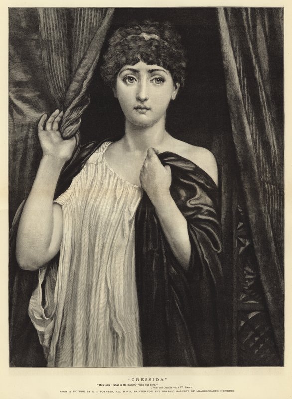 Cressida (gravür) by Edward John (after) Poynter