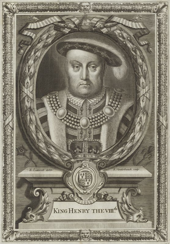 İngiltere Kralı Henry VIII by Edward Lutterell