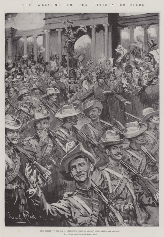 Vatandaş Askerlerimize Hoş Geldiniz by Edward Read