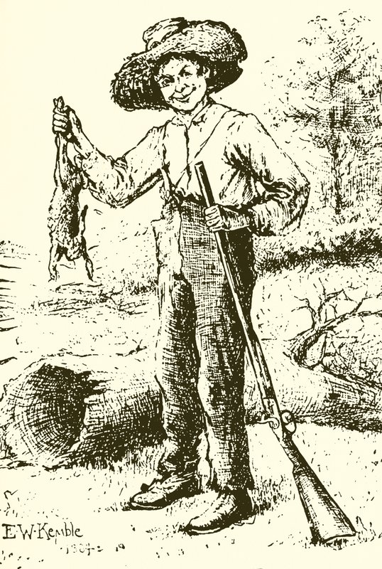 yaban mersini Finn by Edward Windsor Kemble