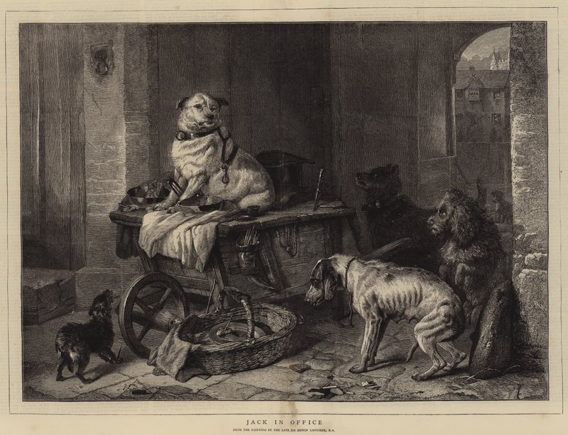 Ofiste Jack by Edwin Landseer