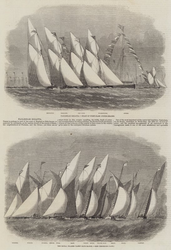 Paglesham Regatta by Edwin Weedon