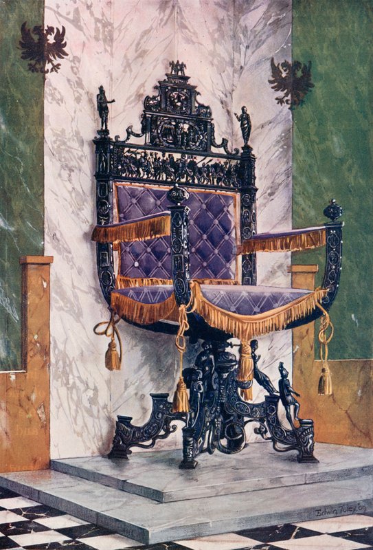 Ferforje Sandalye by Edwin John Foley
