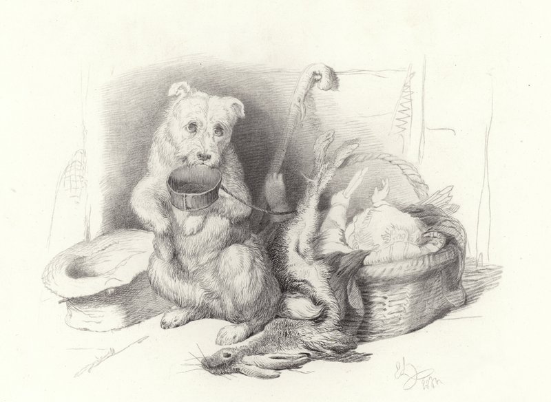 Dilenci by Edwin Landseer