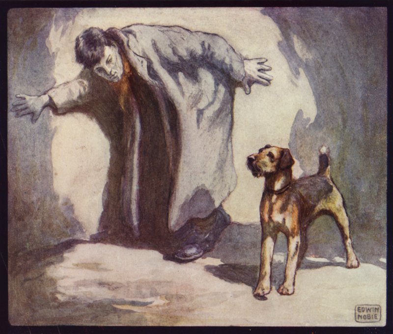 Polis Köpeği İş Başında (renkli taş) by Edwin Noble