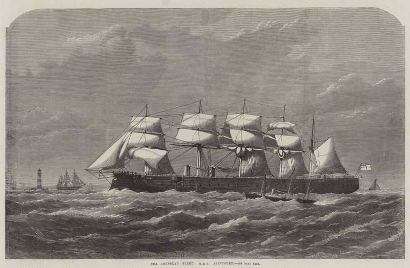 Zırhlı Filomuz, HMS Agincourt by Edwin Weedon