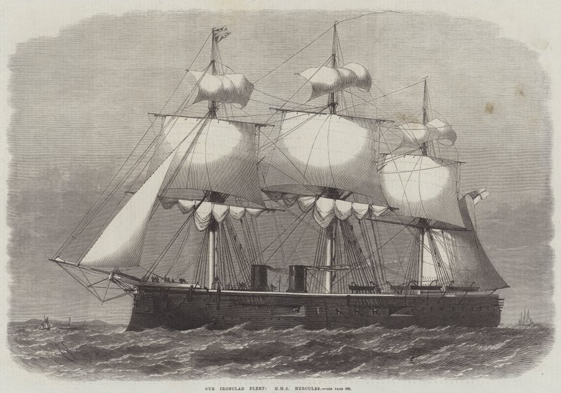 Zırhlı Filomuz, HMS Hercules by Edwin Weedon