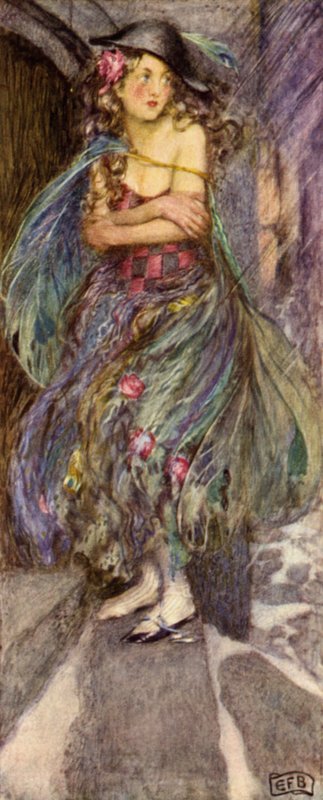 Ateşböceği (renkli taş) by Eleanor Fortescue Brickdale