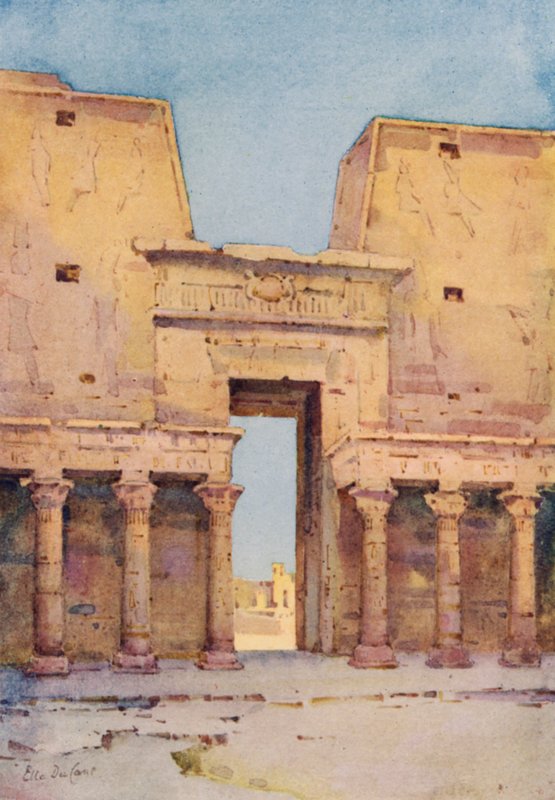Edfu (renkli taş) by Ella Du Cane