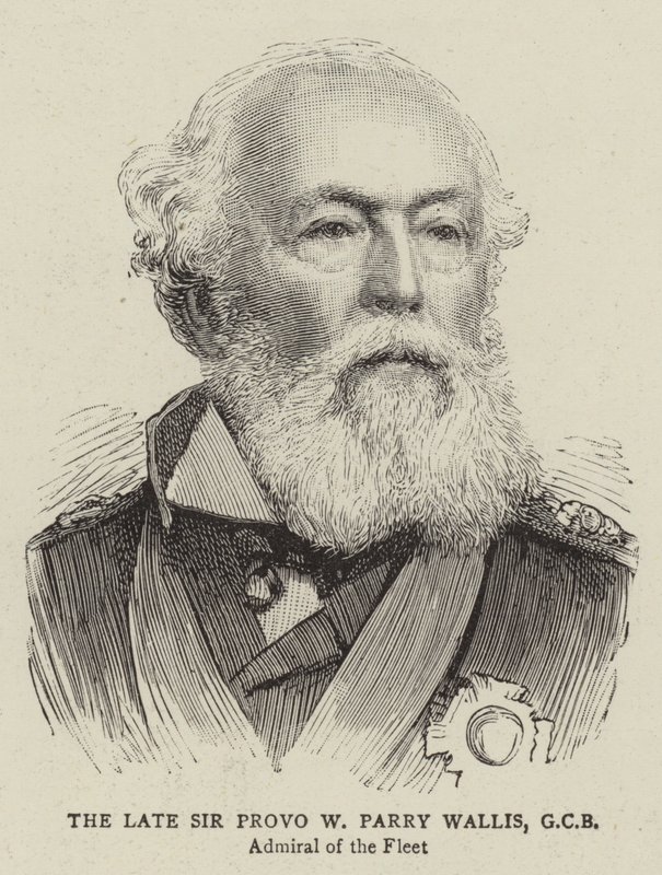 Amiral Sir Provo Wallis by English School