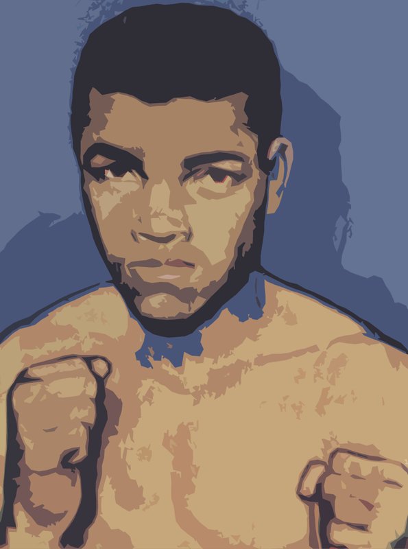 Cassius Clay veya Muhammed Ali by English School