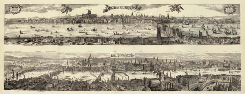 Londra 1616, Londra 1890 by English School