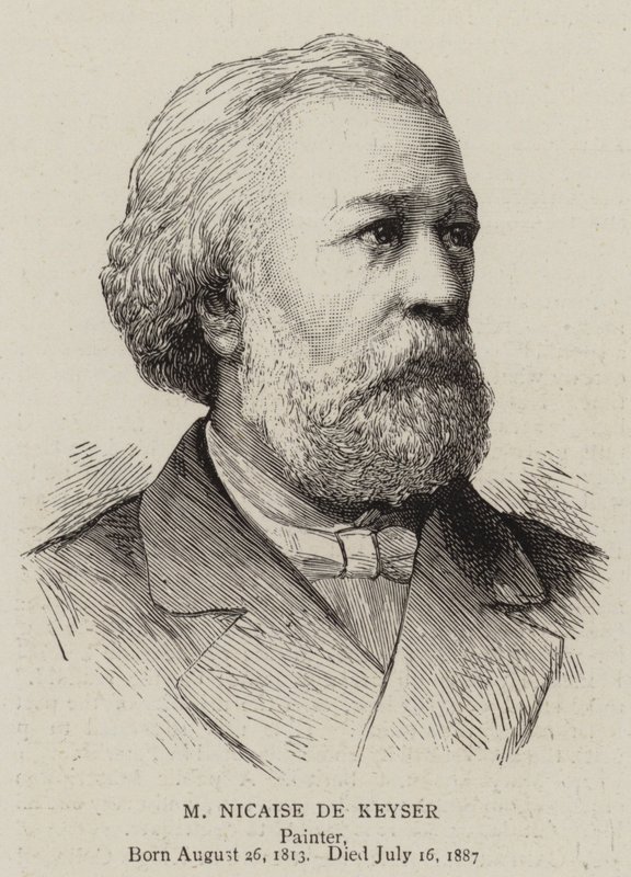 Bayan Nicaise de Keyser by English School