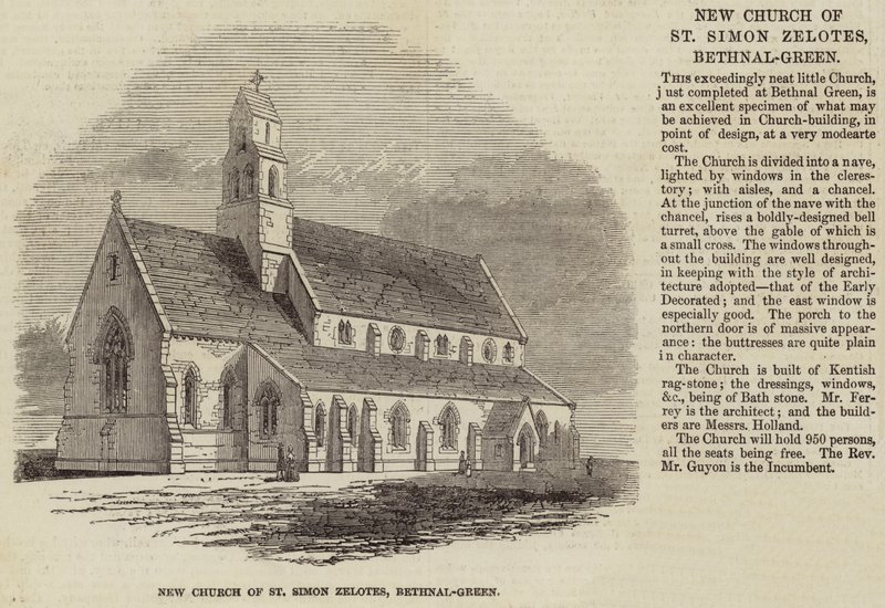 Yeni Aziz Simon Zelotes Kilisesi, Bethnal-Green by English School