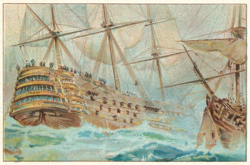 Dövüş Temeraire by English School
